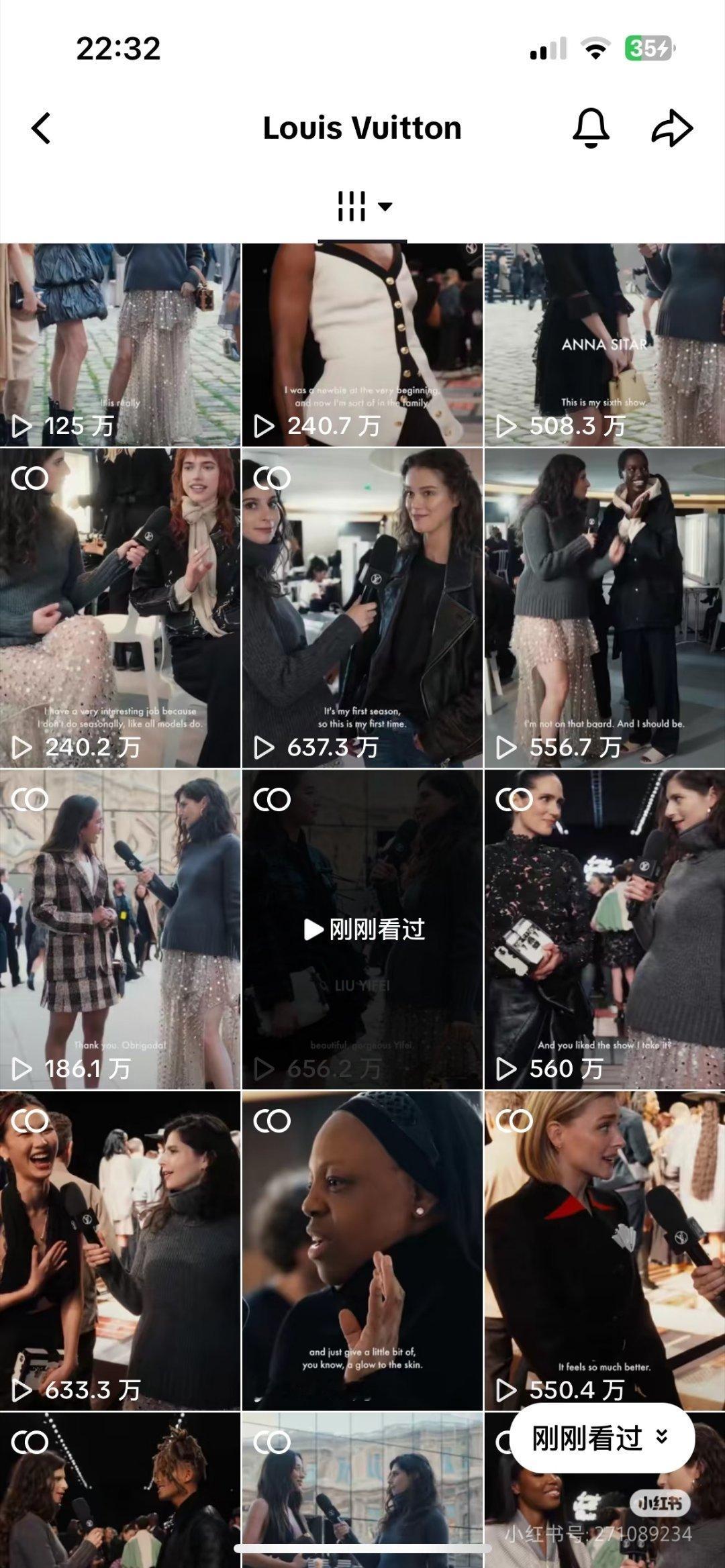 参加巴黎时装周，刘亦菲海外抖数据也是很不错的