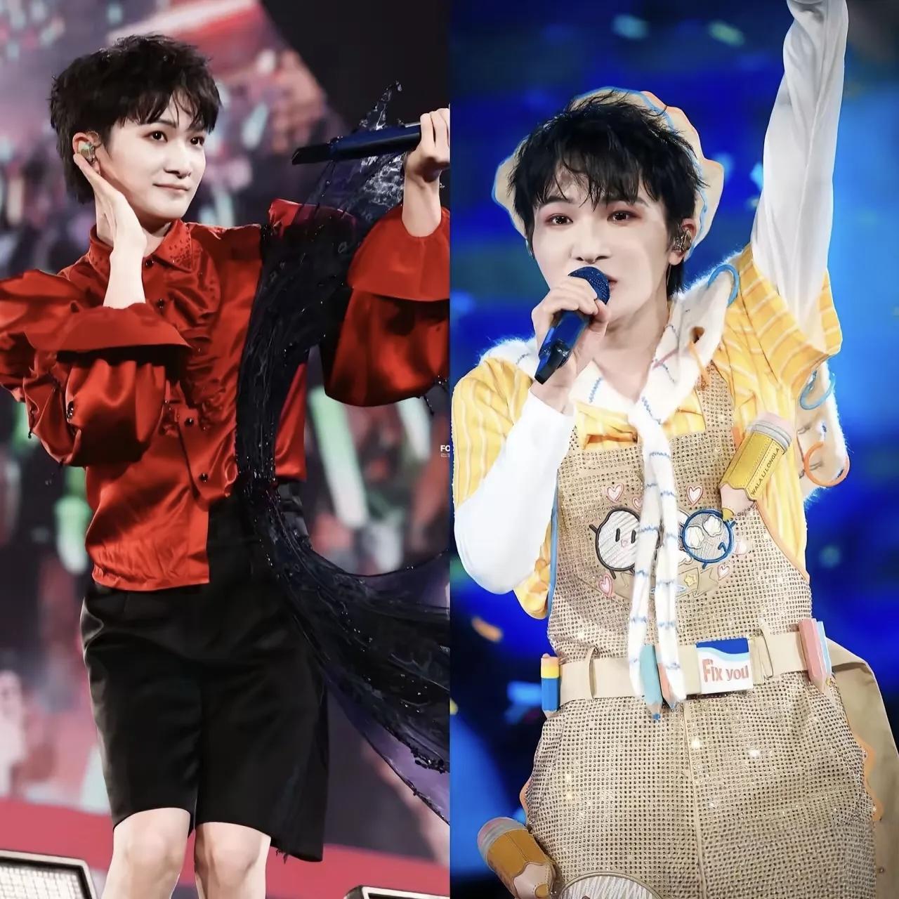 周深作为一个大老爷们，这是女装女性化，还是舞台造型的创意设计？最近看到周深演