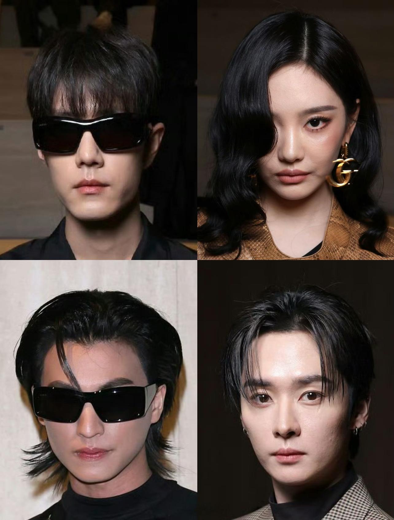 Gucci大秀G社怼脸生图肖战、宁艺卓、李旻浩、GulfKanawut