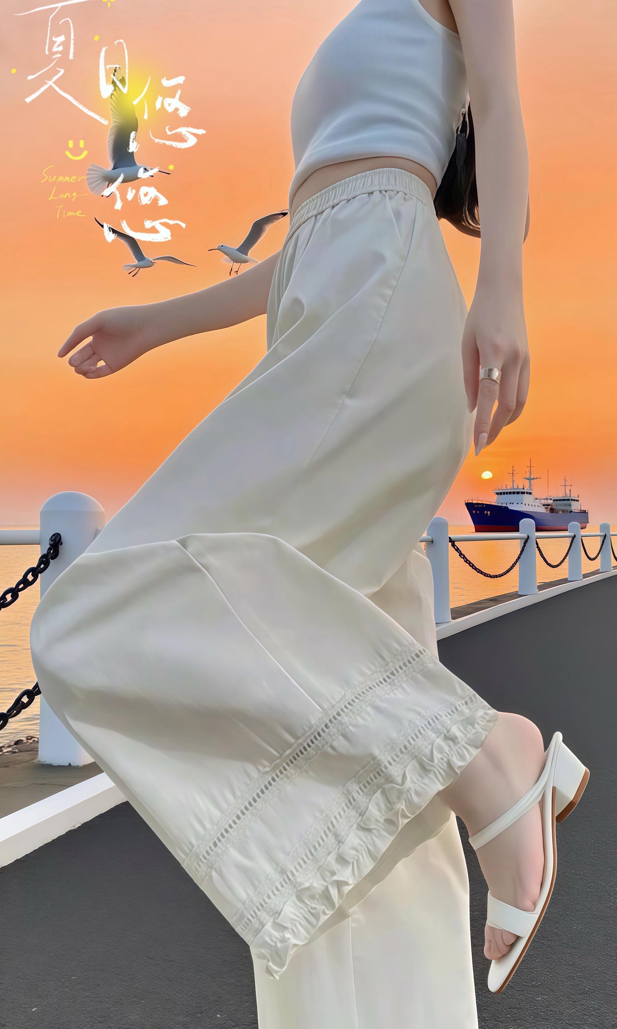 夏日通勤穿搭  梨形身材穿搭  小个子显高显瘦穿搭  ootd穿搭  创作灵感