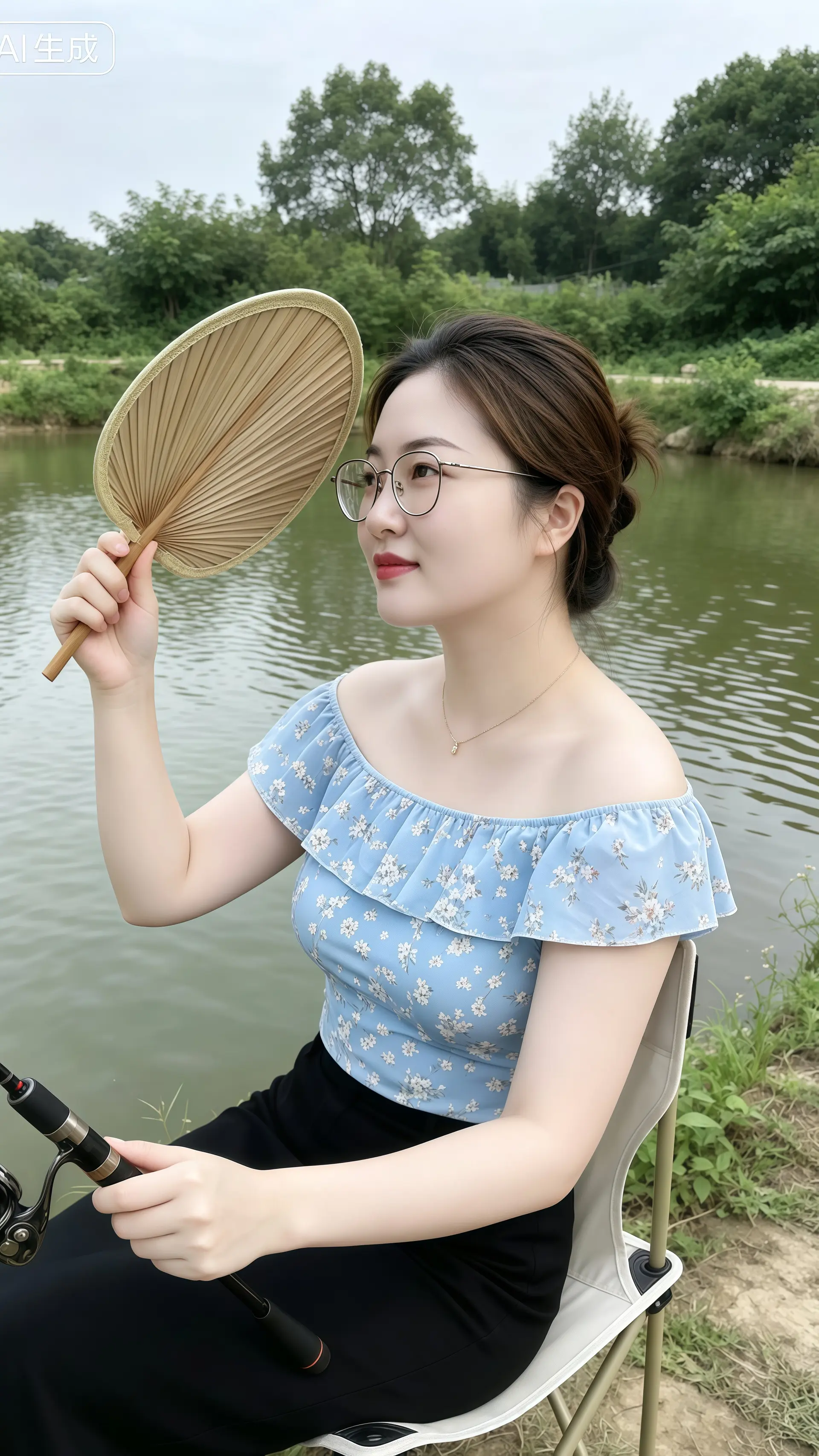 钓鱼女新手 水滴轮 路亚竿 夏日钓鱼技术大赏 新手女钓鱼