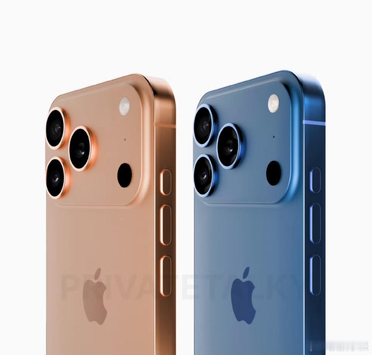 iPhone17新颜色这样看的话确实还不错，不过前段时间看金色的爆料可和这个图差