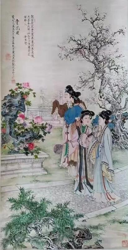 名家工笔仕女画欣赏4