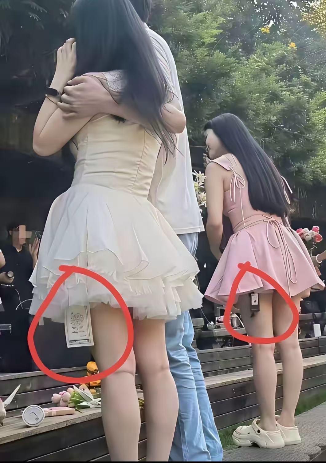 大家发现没有，穿着吊牌出门的，基本上都是女人，没见男人、小孩、老人……现在白