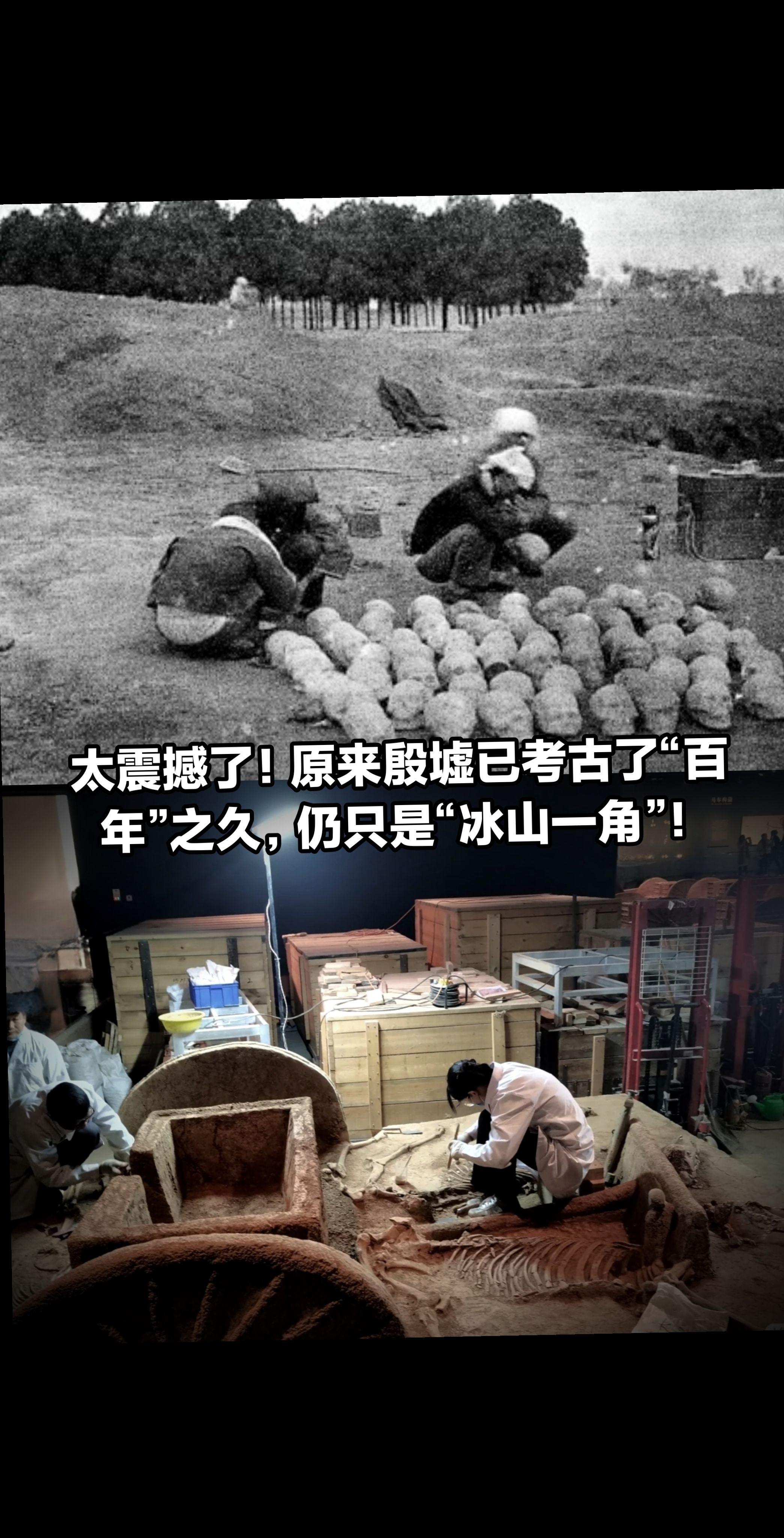 原来殷墟已考古了“百年”之久！仍只有5%