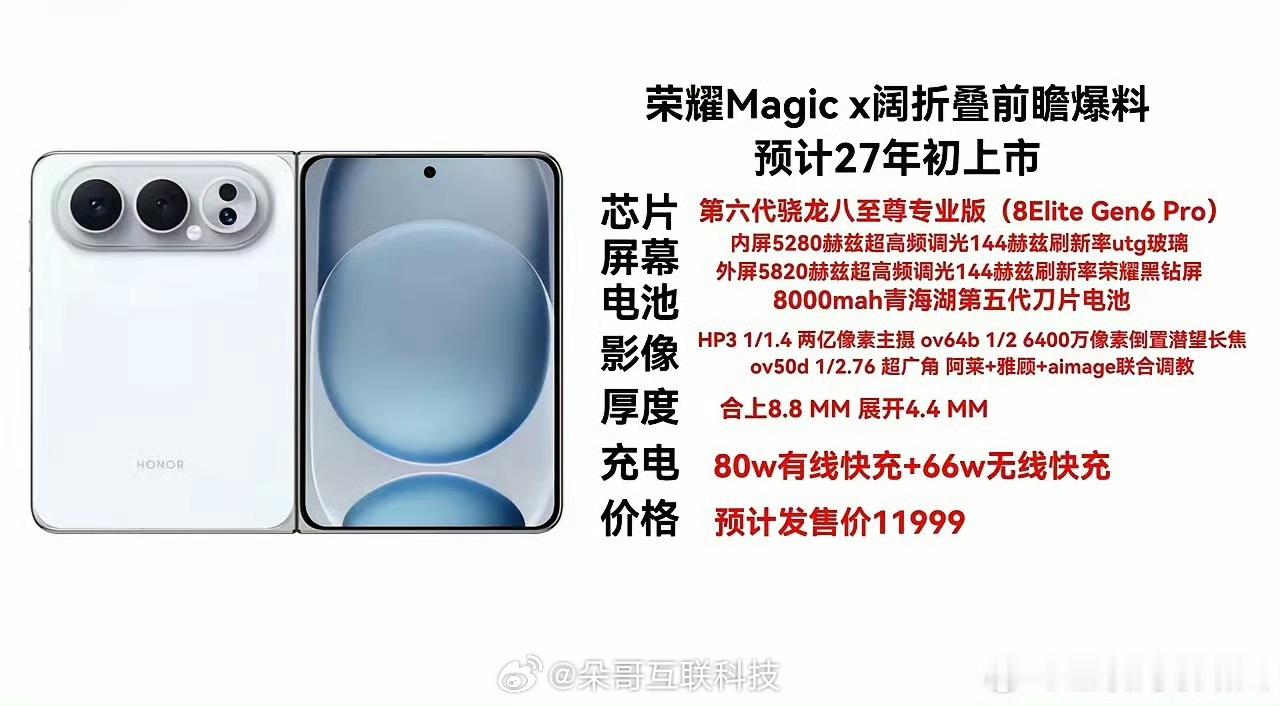 荣耀阔折叠有喜欢的吗？