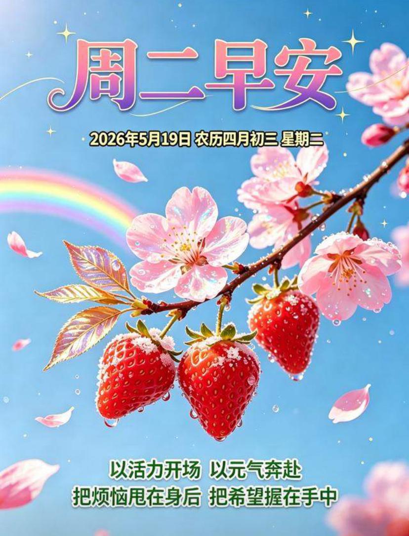 🌺☘️5./19.平安入寻常.浅夏藏清欢🌺🌱🌻夏初携风至，流年自相宜