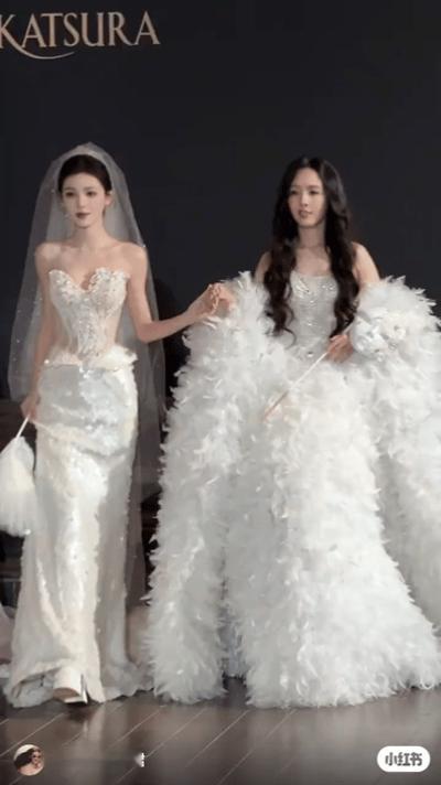 要我说郭碧婷就离婚吧别守着那个不爱回家爱搞抽象的男人了郭碧婷和张予曦同框穿婚