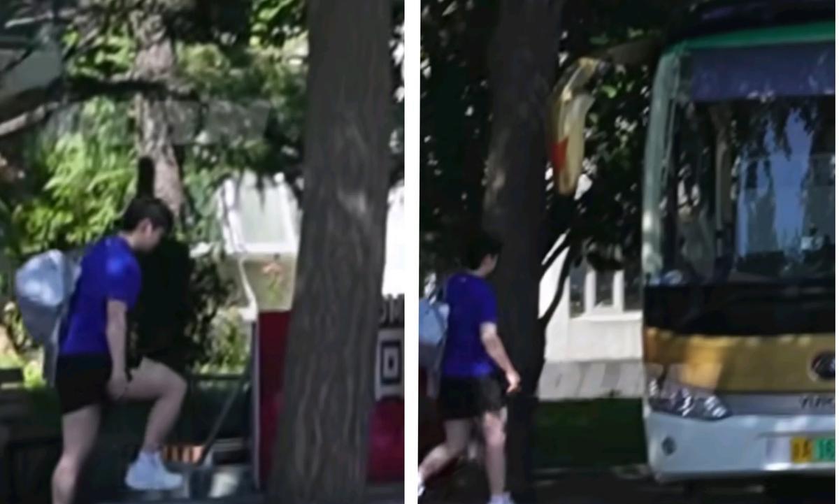 一天三练，带病加练到凌晨，凌晨。手腕肿到戴护具还举拍，这才是世界第一的日常。