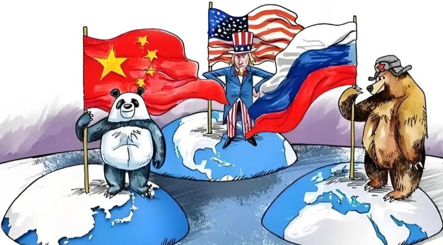 中美俄三国，已经从“一强两弱”，变成了“两强一弱”。俄乌战争还没开打之前，全球公