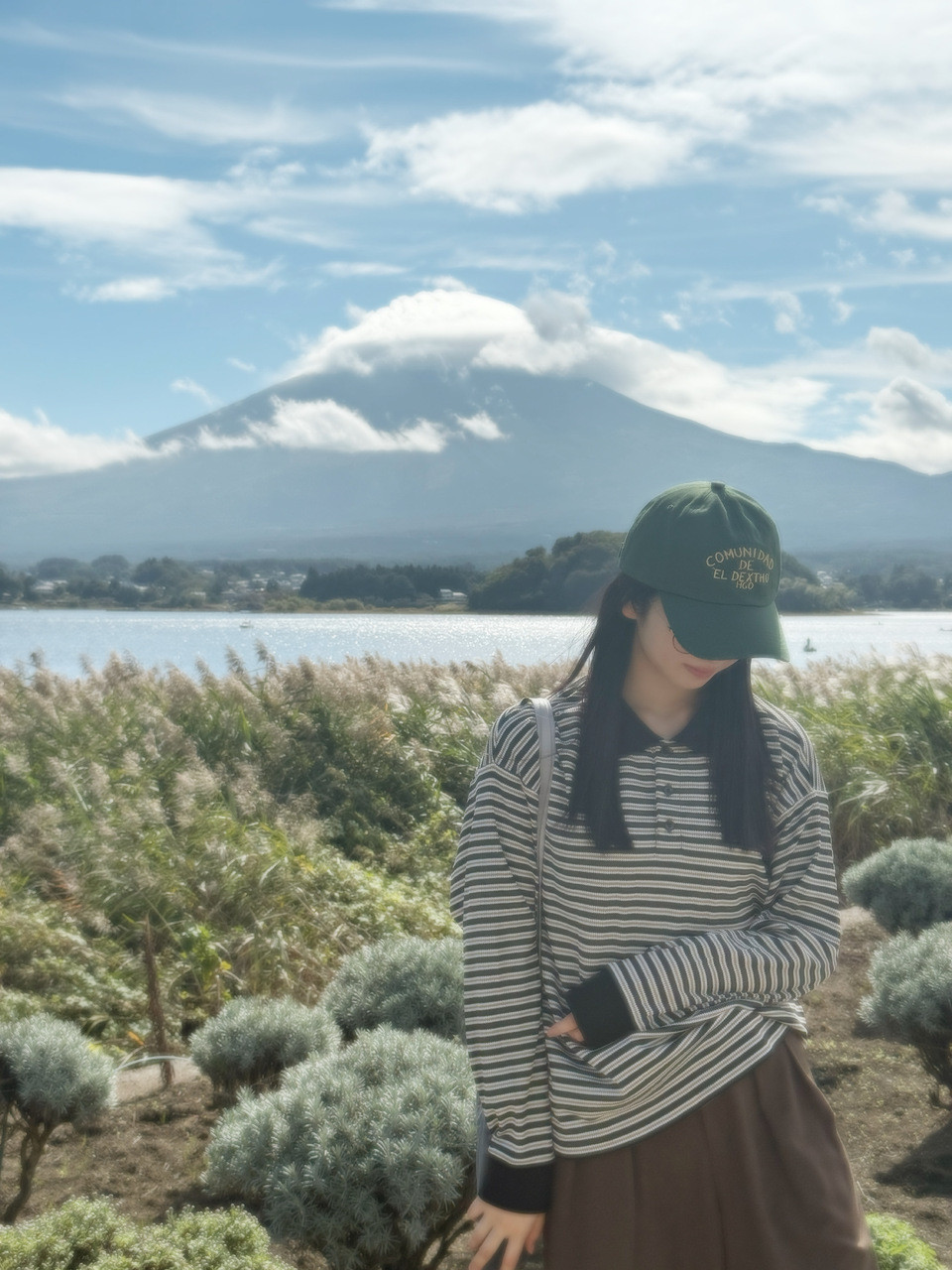 ひなの「少し前、休日に家族と河口湖&談合坂サービスエリアを目指してドライブに行き