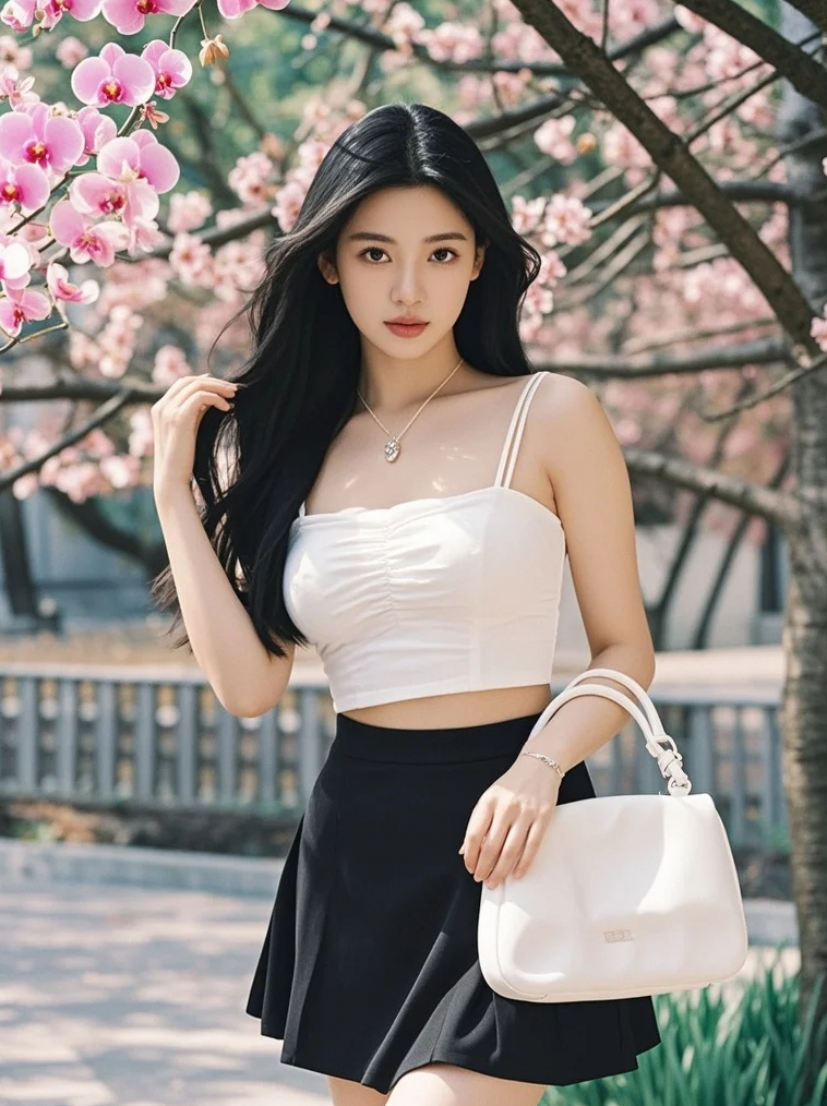 飘落的樱花是春天的吻，接住它的人会收到好运