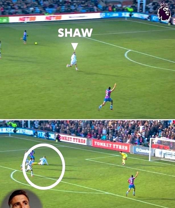 这场比赛最佳球员给B费可真让我看不懂！卢克肖在防守端简直是把水晶宫防得没脾气，