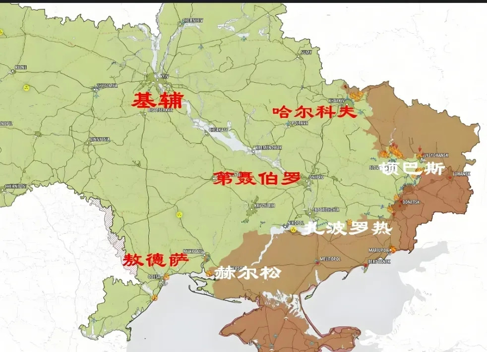 美国提出的“领土交换”计划：乌克兰撤出顿卢地区移交给俄罗斯根据报道，美国提出的