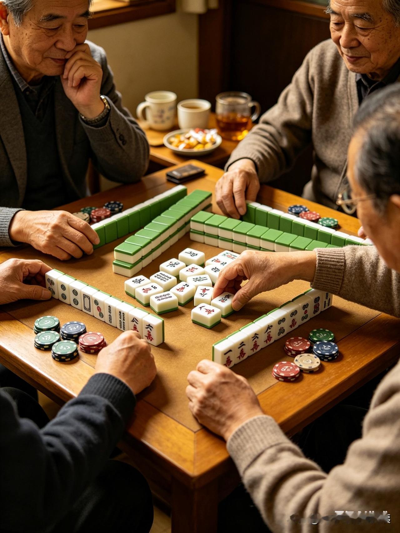 打麻将本来是消遣解闷、活络脑子的好事，适量玩玩，能散心、防发呆、不孤单，挺好的。