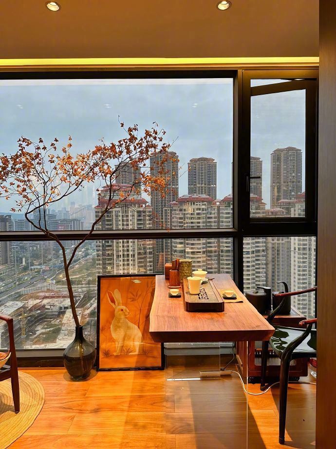 只用软装和灯光改造的复古小家