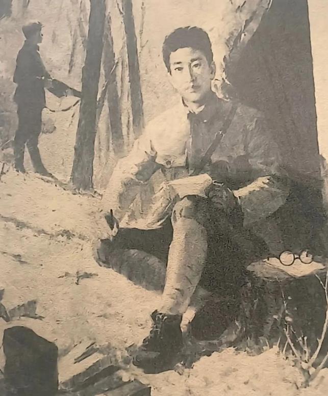1941年，抗联二号人物魏拯民因叛徒出卖，身负重伤，牺牲的前一天清晨，在洗完脸后