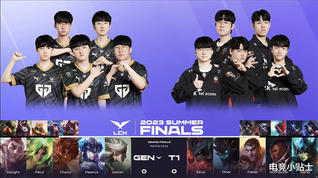 LOL-LCK: Delight洛无畏开团, GEN 3-0横扫T1解锁联赛三连冠霸业
