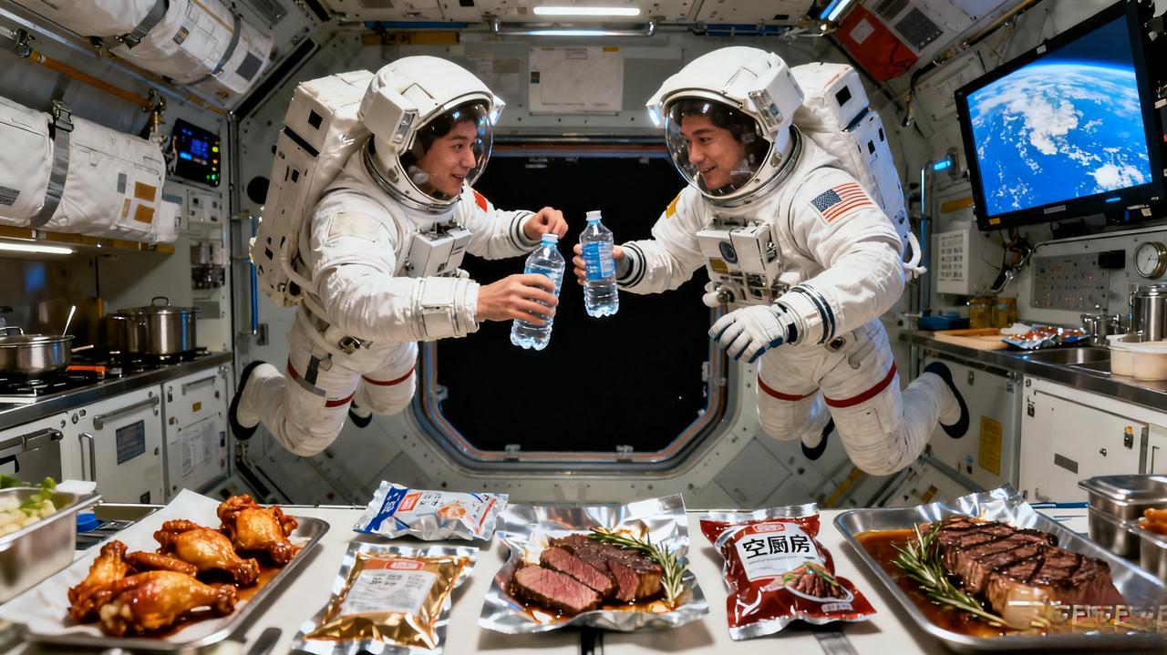 400公里高空的中国空间站，6名航天员同时在轨工作超10天，正上演着超燃的"太空