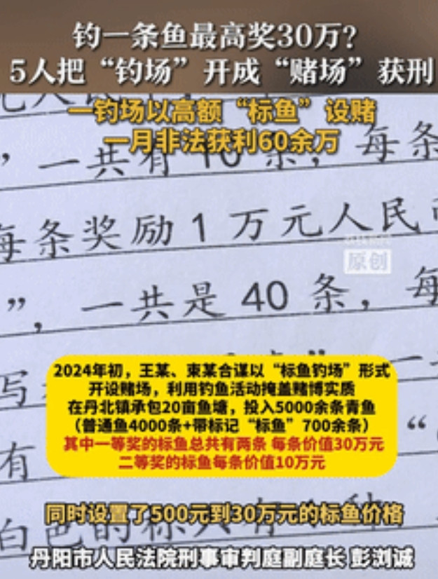 “胆子不是一般的大！”6月26日，江苏镇江，一男子和好友承包20亩鱼塘，并在里投