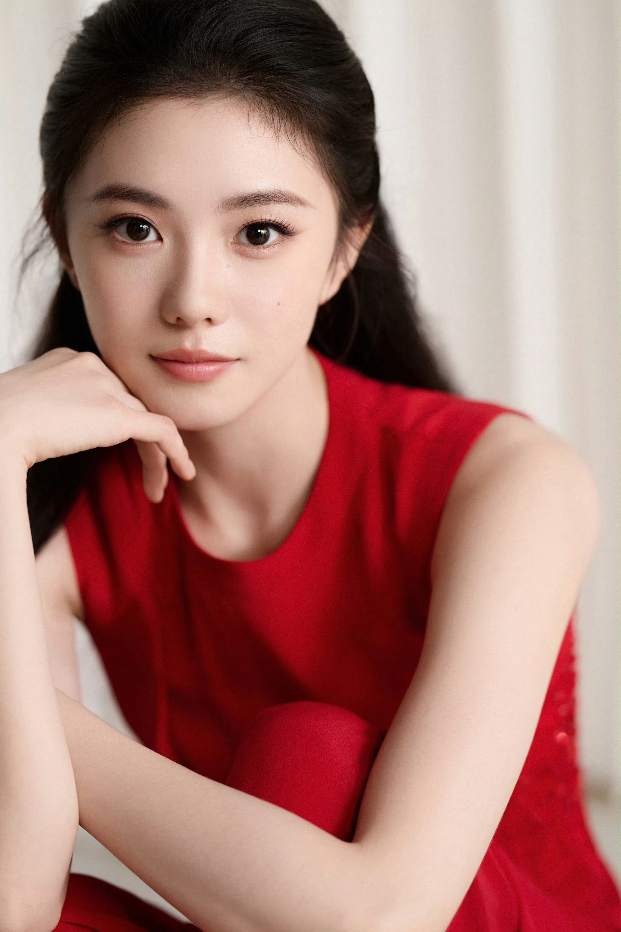 刘浩存红裙跳舞依旧北舞严选，好漂亮