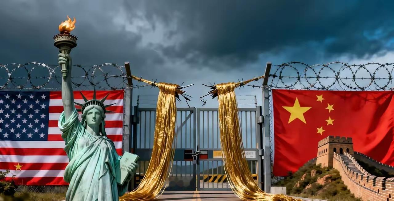 说真的，现在看美国搞贸易那套真够累的——这边说要理性谈判，那边转头就把中概股