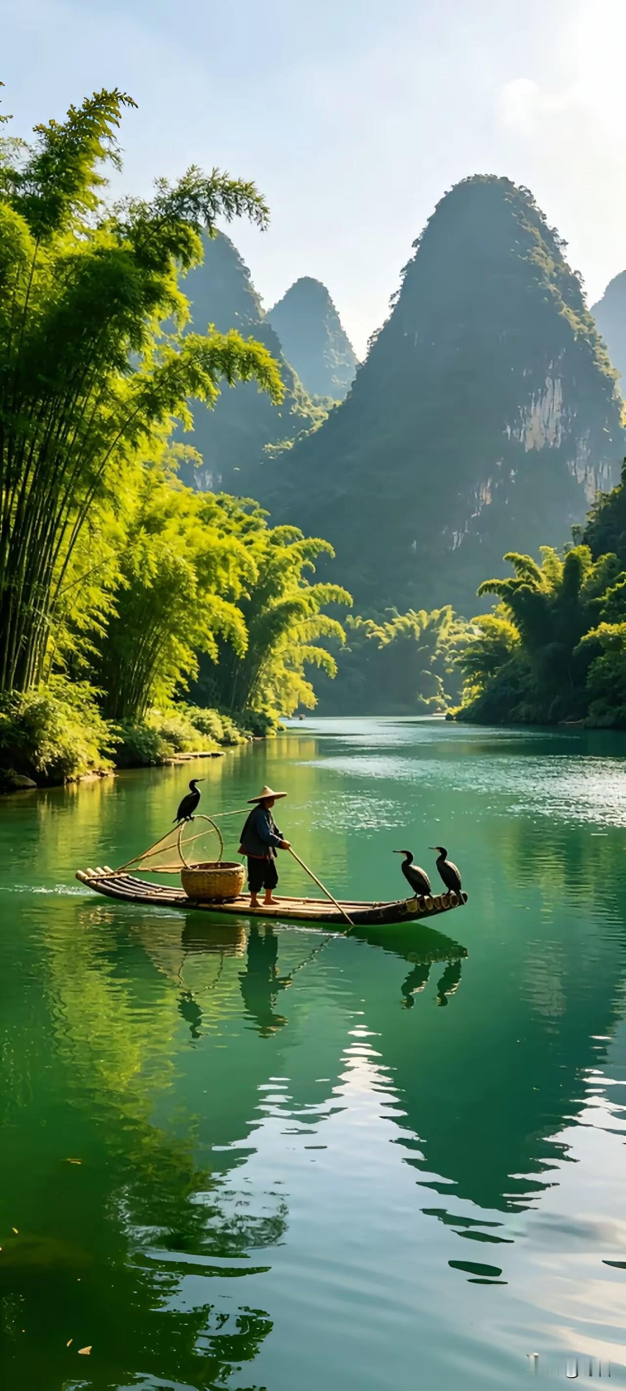 何以解忧，唯有山水人间烦恼再多，心一乱、人一累，就想去见见山水。不必名川