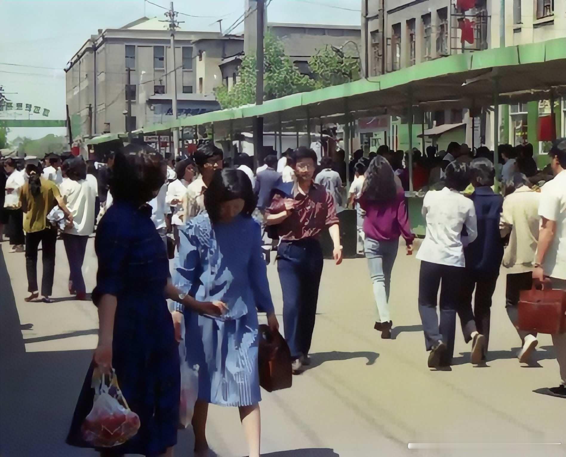 上世纪八十年代哈尔滨老照片