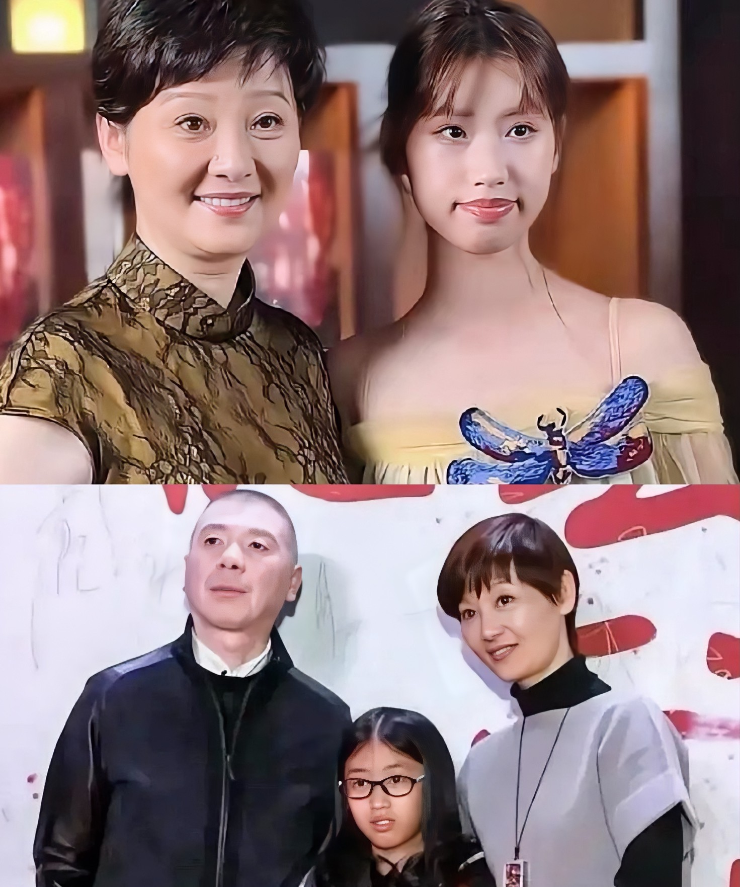 发现没？徐帆和冯小刚太不正常了不是因为两个人没生孩子，而是两口子领养的女