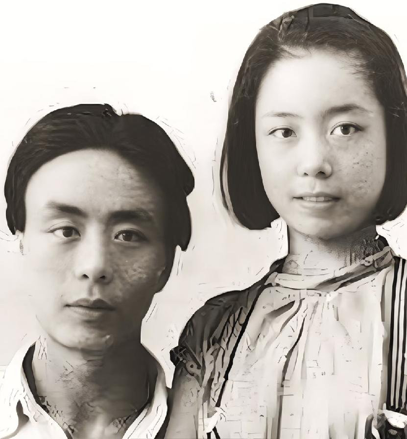 26岁的艾青，在妻子身怀有身孕的情况下，又看上了年仅15岁的学生张月琴（后改名韦