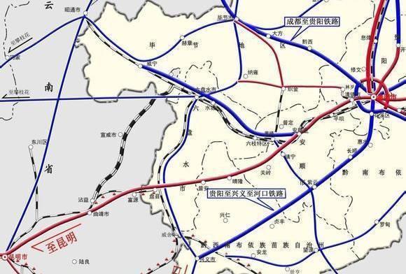 贵州省将规划第三条城际铁路, 沿线城市有福了