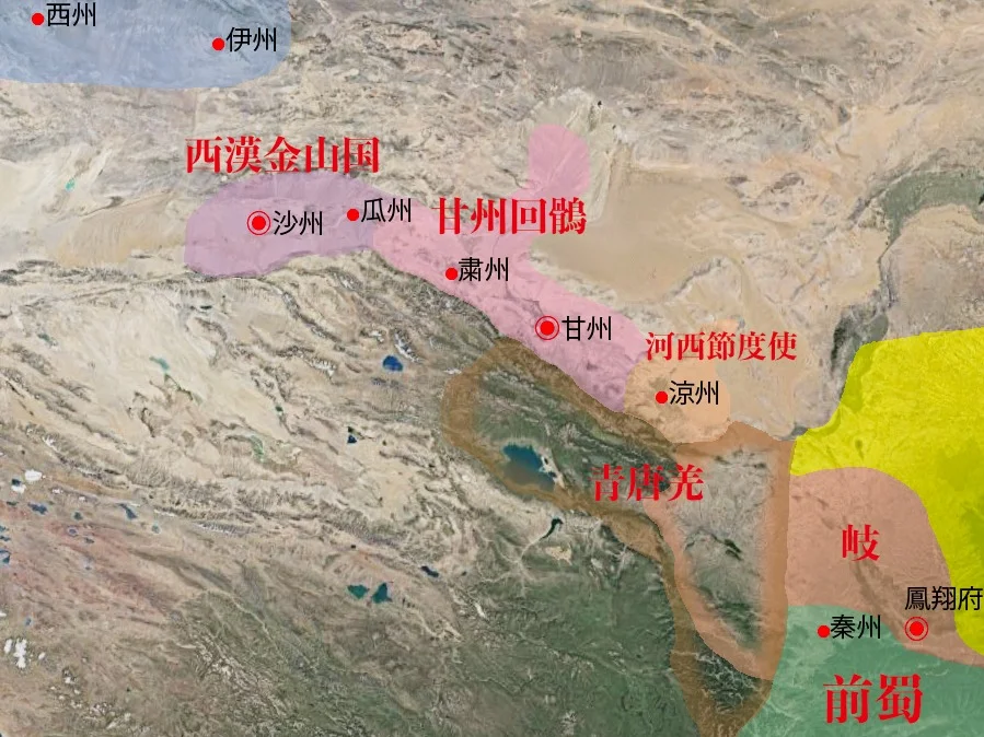 归义州节度使的最大疆域