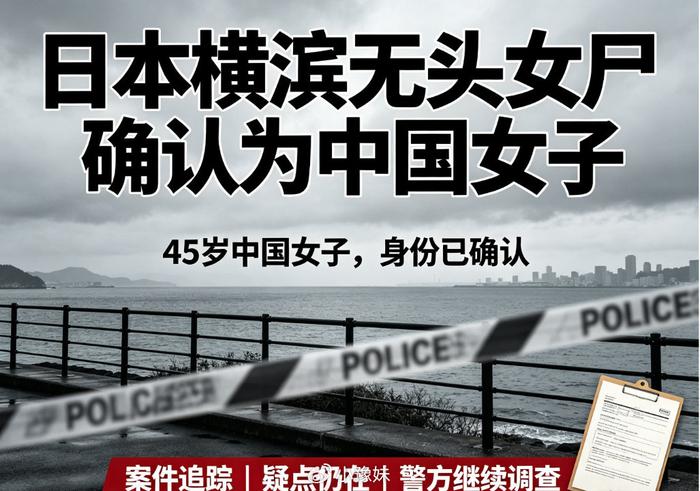 日本横滨，海面漂浮半截无头女尸，时隔8个月确认为中国籍女子，疑点重重：1、女