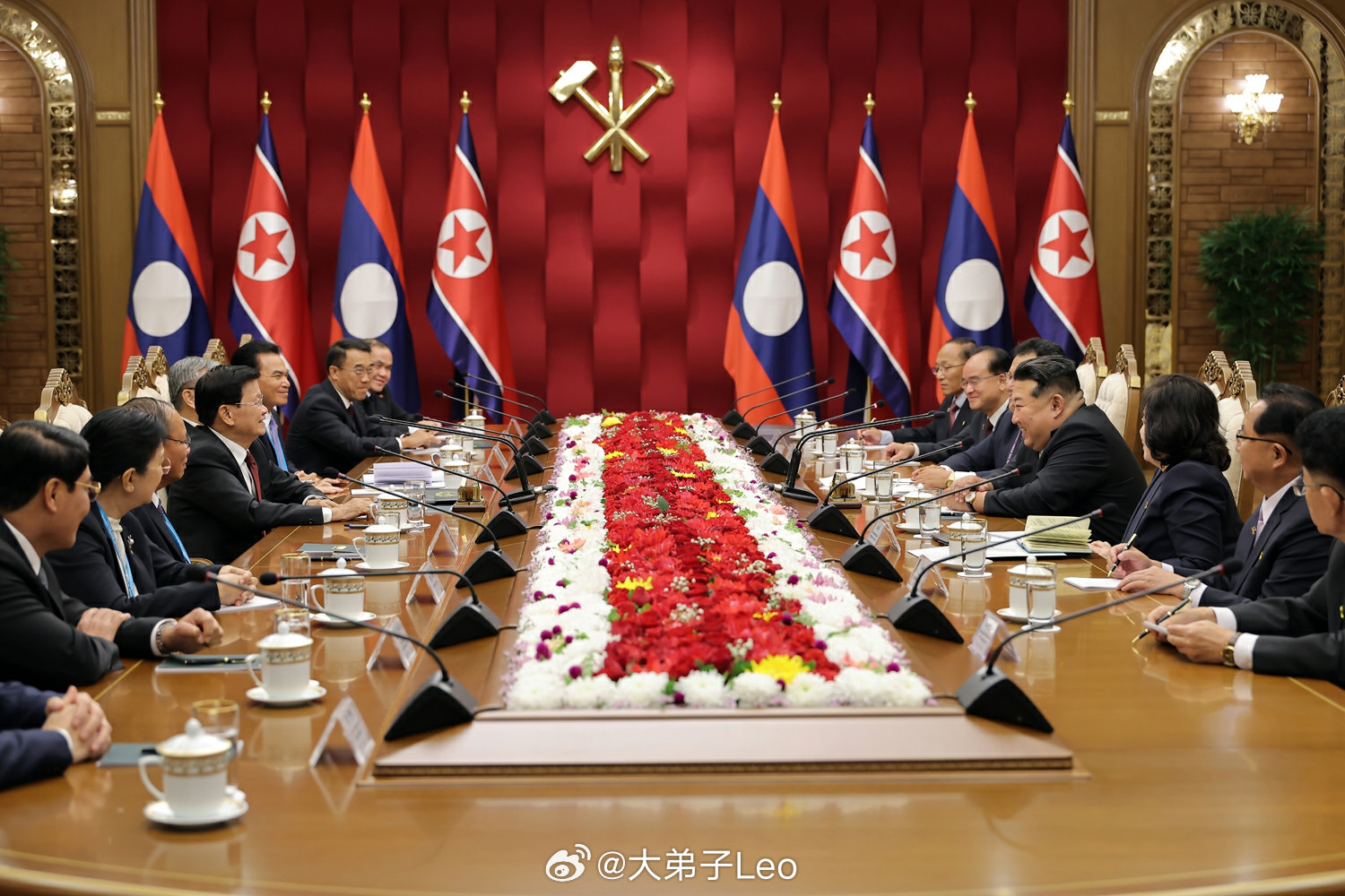 为什么说殖人们是土殖呢，一点不了解朝鲜外宾礼仪、还喜欢带节奏老挝、越南属于元首级