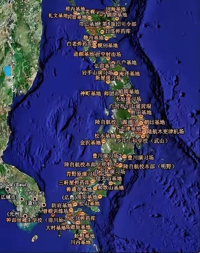 看看，日本哪是一个正常的国家，分明就是一座庞大的军事基地。自二战结束后，日本始