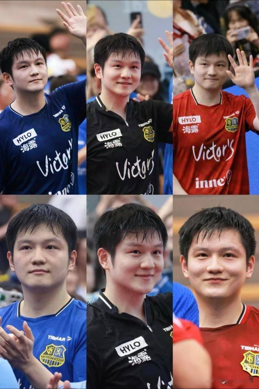 实话实说，樊振东比大部分男明星都帅得多。他可以霸气、痞帅但是又可以可爱，永远给人