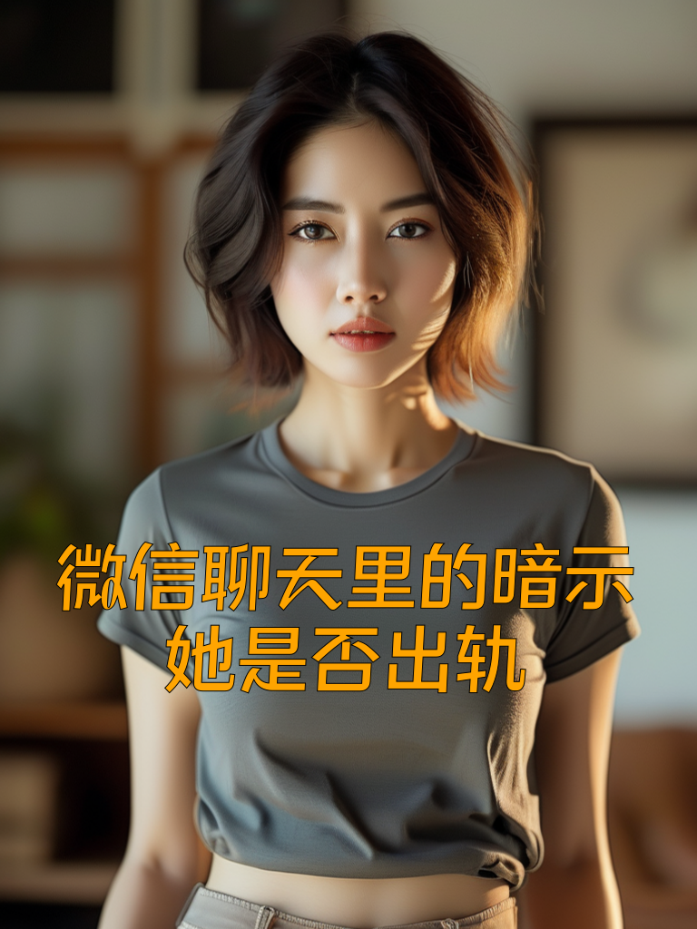 微信聊天里的暗示：她是否出轨