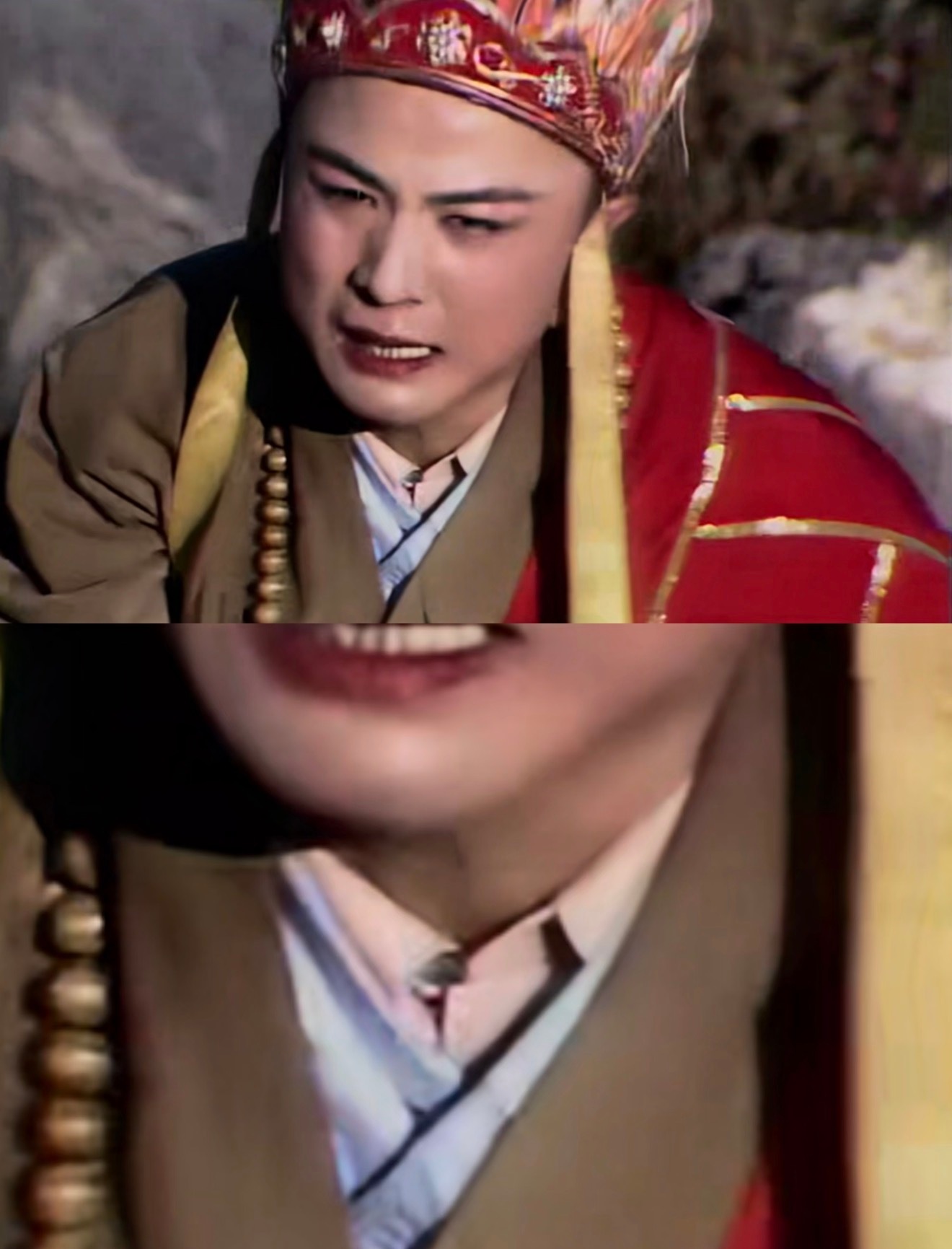 当年看《西游记》怎么没发现，大唐真是盛世啊，唐僧都穿上衬衫了……