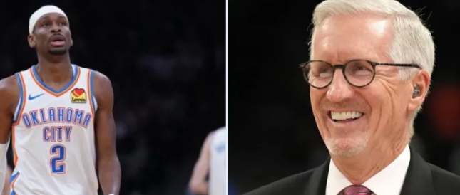 明日NBA季后赛，雷霆将对阵马刺。今日，ESPN王牌现场解说员迈克-布林做客知