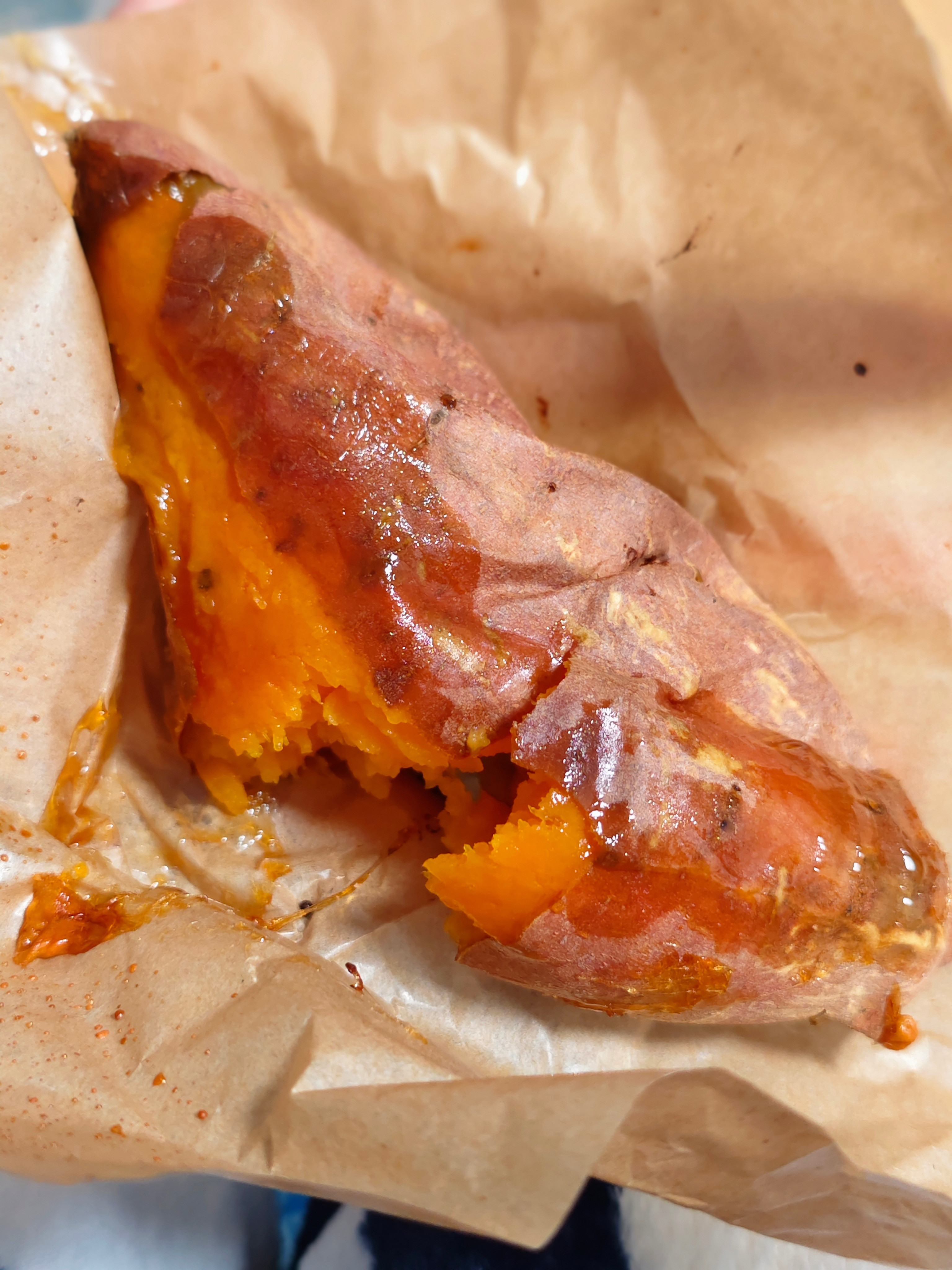 来夸我，香香烤地瓜🥰​​​