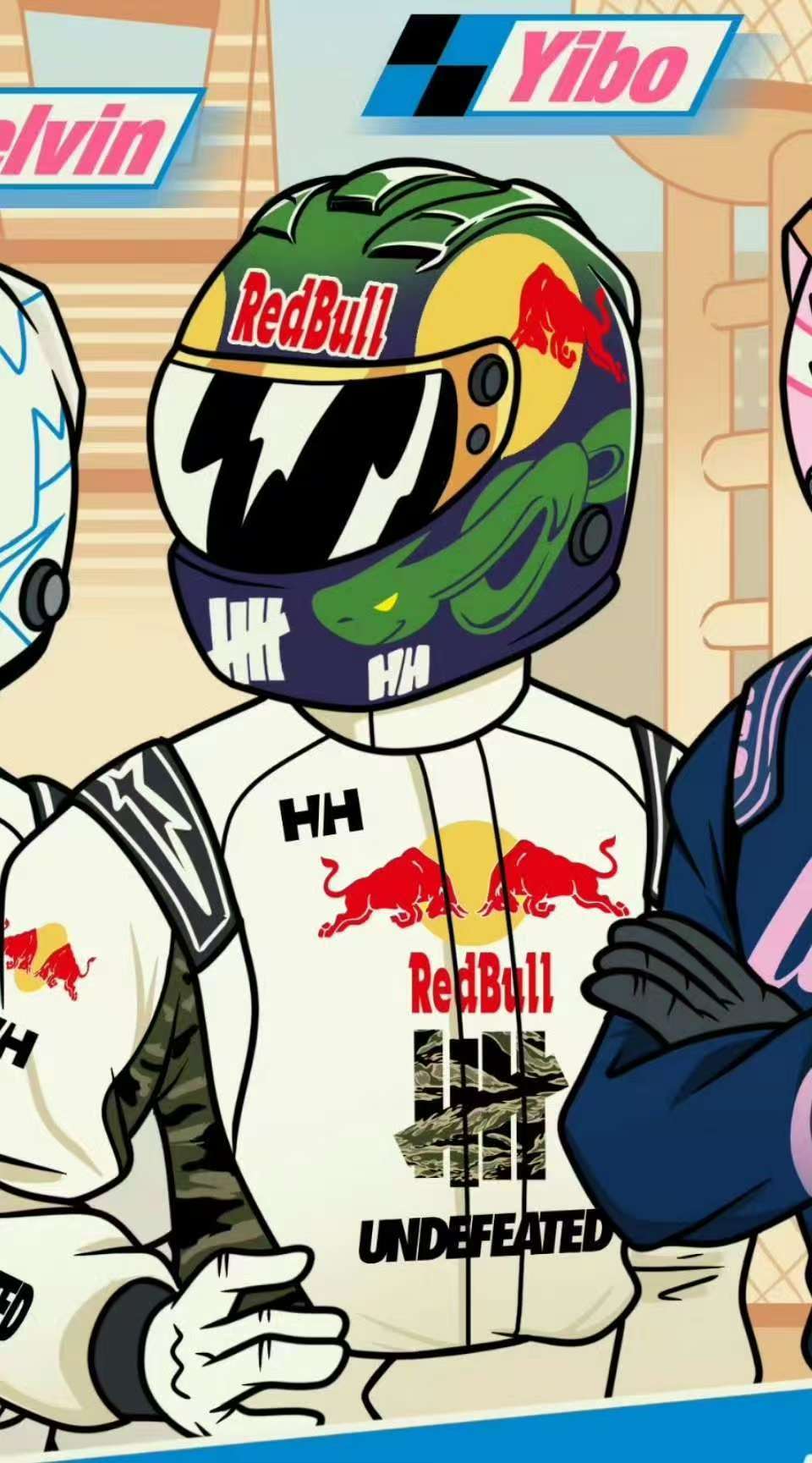 王一博竹叶青版太可爱了吧