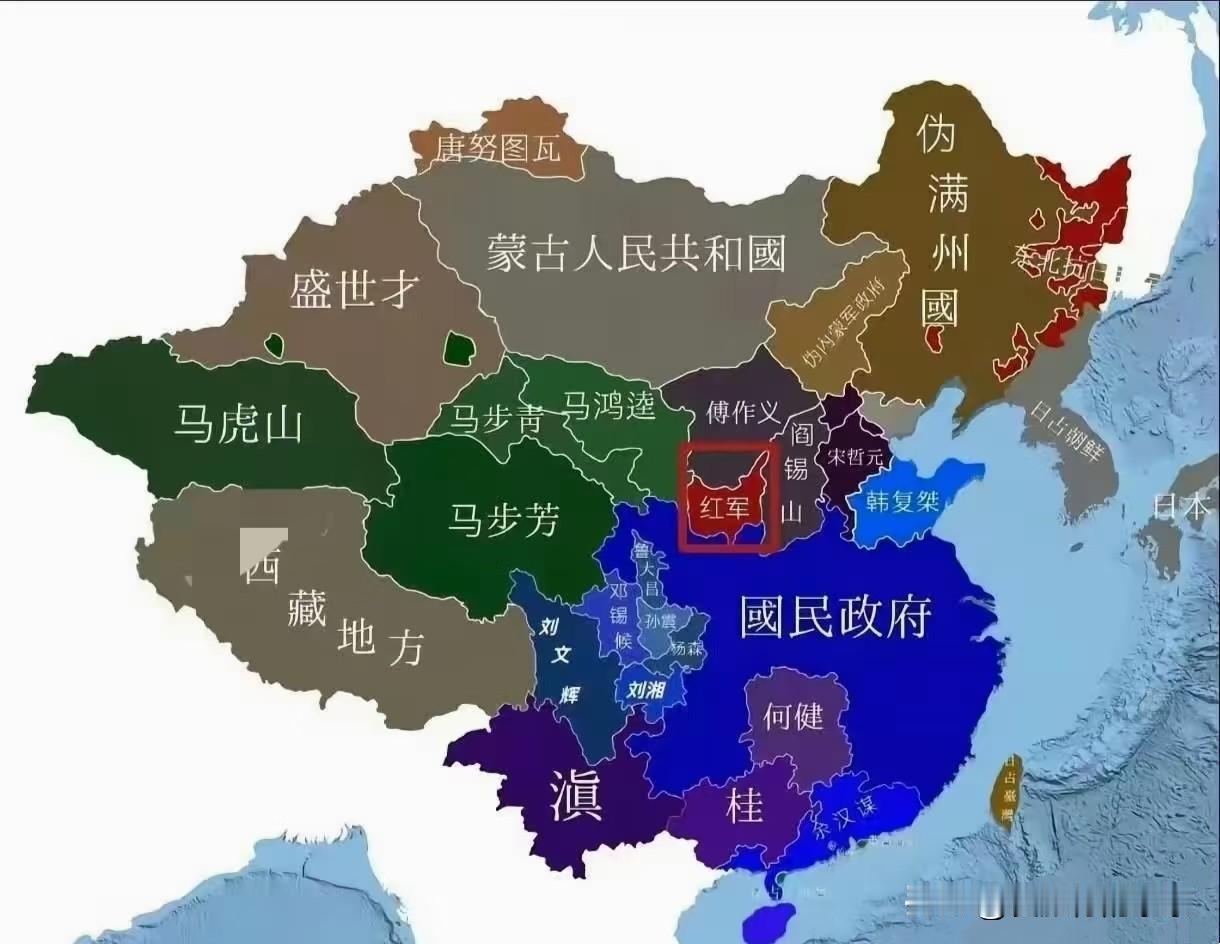 看到这张图片，现在的困难那都不是事儿~军阀混战时期，那时候的老百
