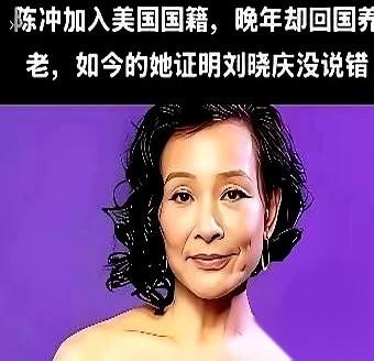 老公在旧金山拿手术刀，俩闺女在纽约波士顿混得风生水起。65岁的陈冲，却拎着个没