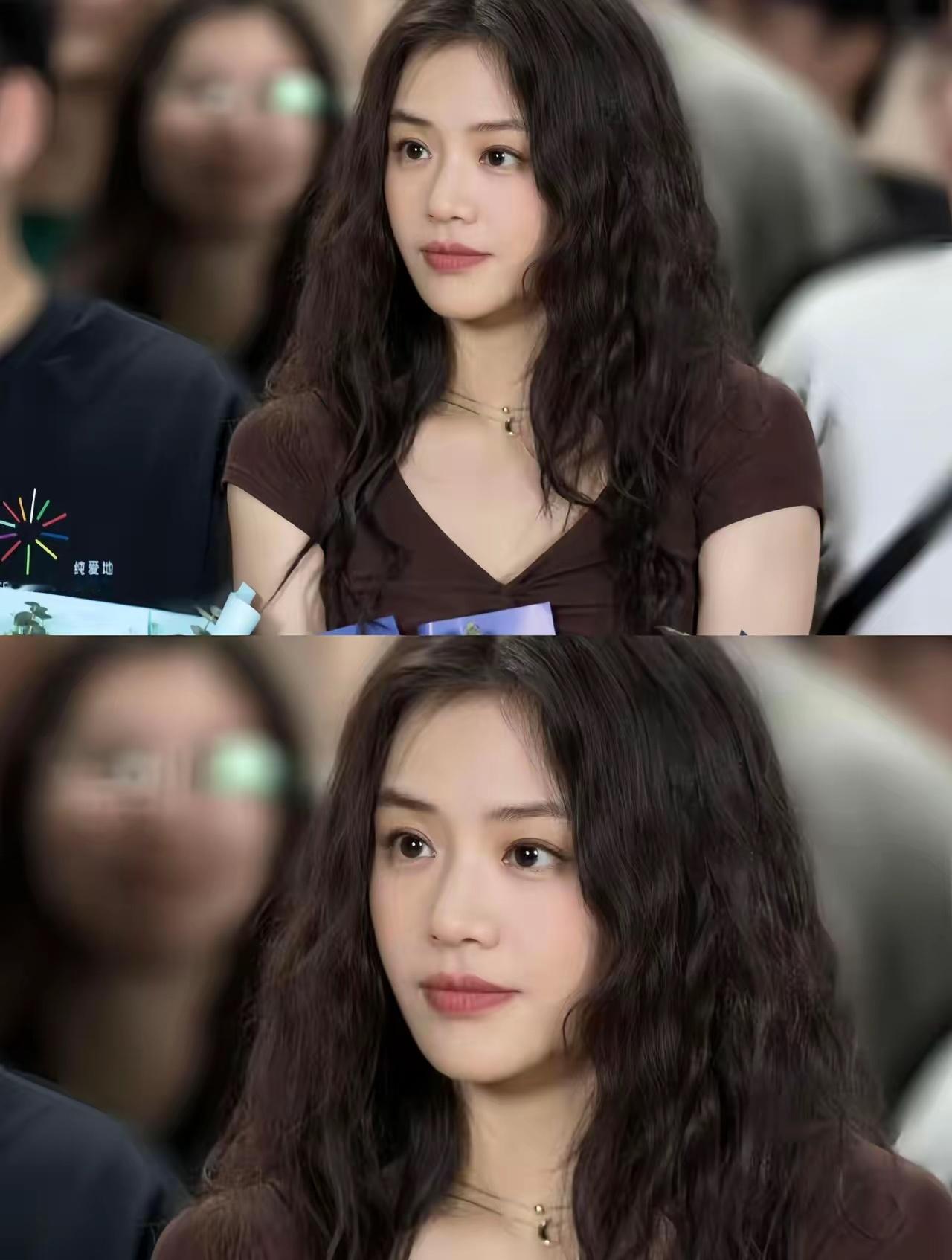 马思纯稍微一收拾内娱天都亮了