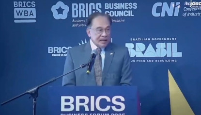马来西亚总理在金砖峰会上讲话：我们还没谈完全去美元化，但已经迈出第一步——和