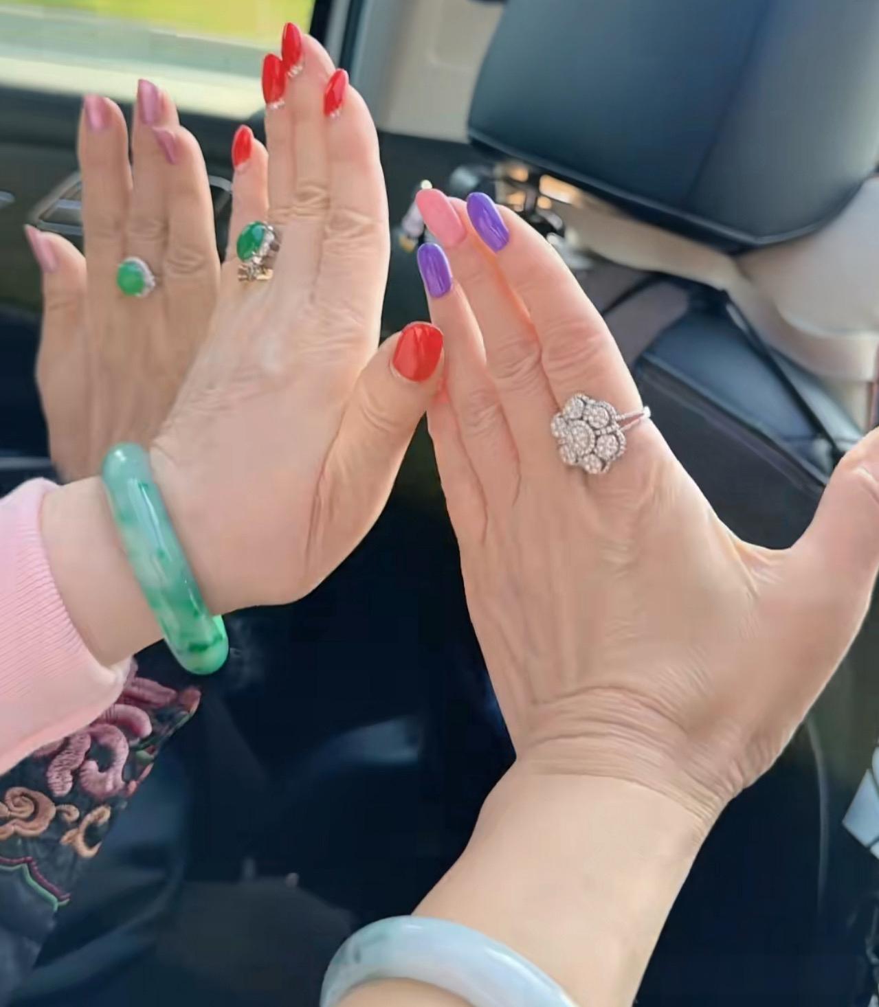 这大姨妈都相当会享受