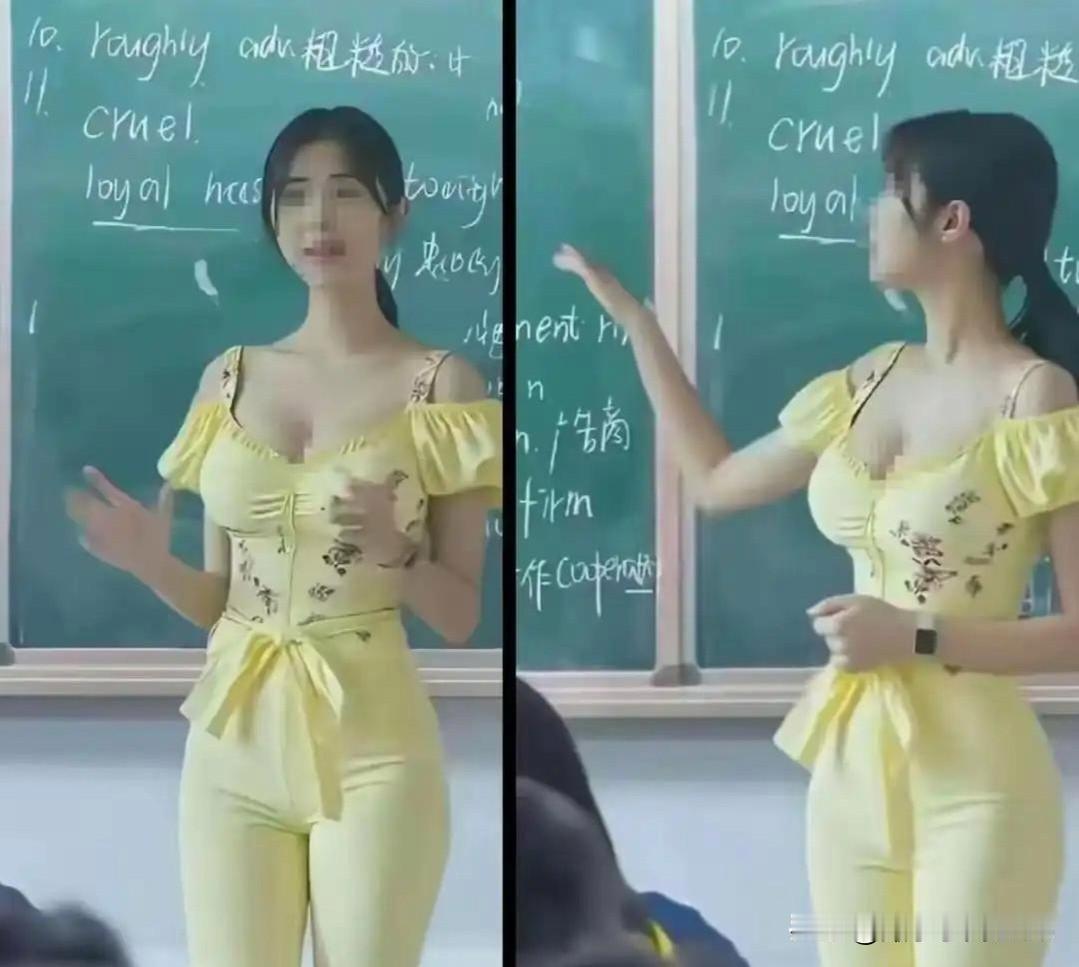 假如遇见这样的“英语老师”，阁下该如何应对？目前为止，该班英语课出勤率已无限接