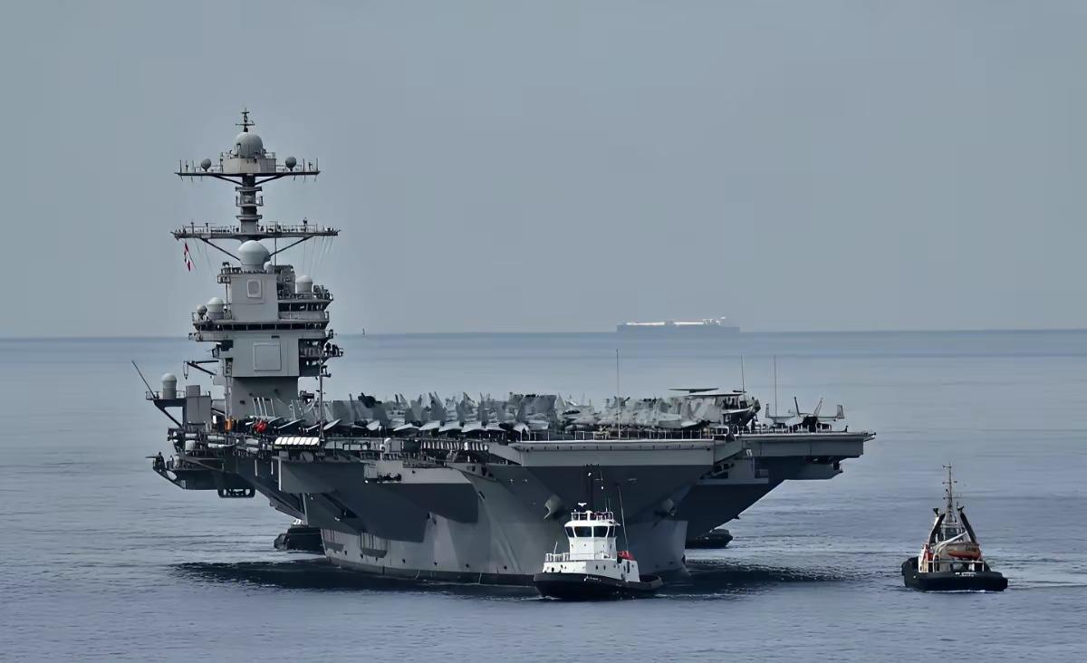 美国福特号航母遭犯罪调查局全面调查！5700人全部封舰审查！蓄意纵火传言满天飞！