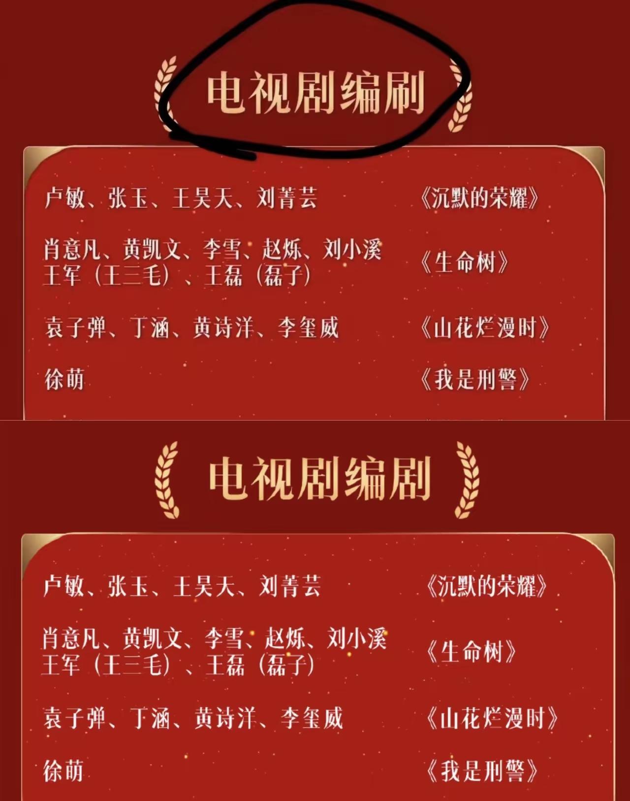 金鹰奖，尴尬了！8月25日，金鹰奖提名名单刚出来，就出现了一个离谱的错误，