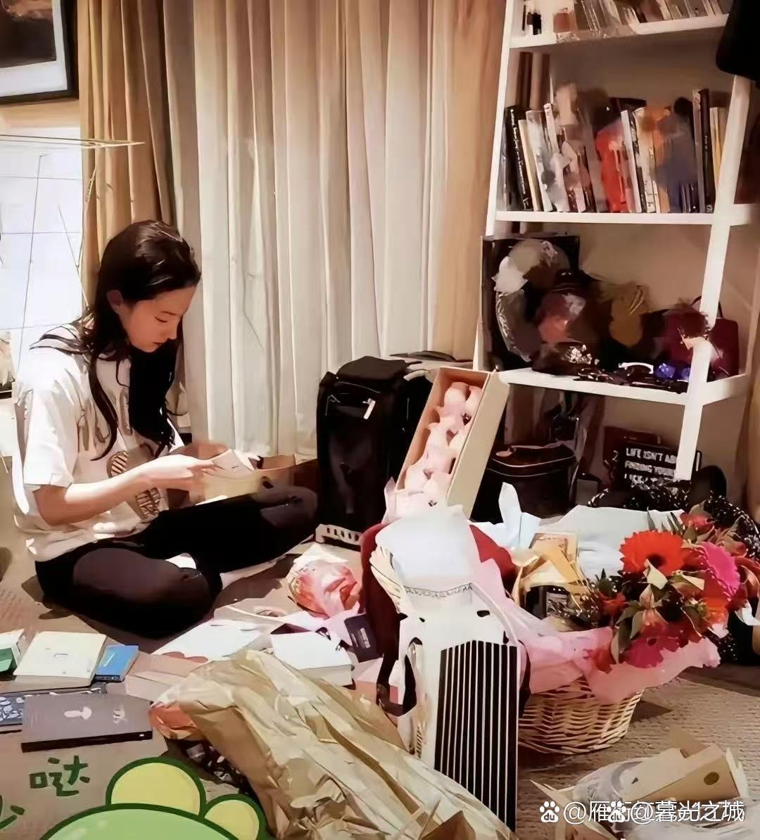 刘亦菲的家好乱啊